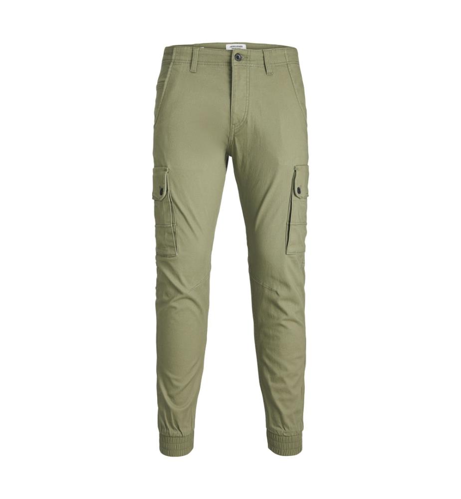 Pantaloni cargo - Verde oliva