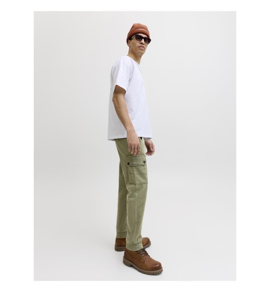 Pantaloni cargo - Verde oliva