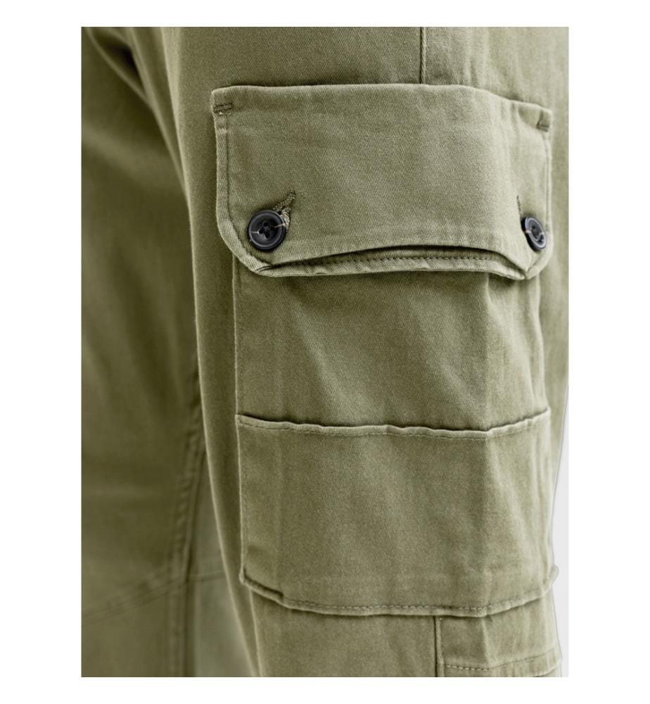 Pantaloni cargo - Verde oliva
