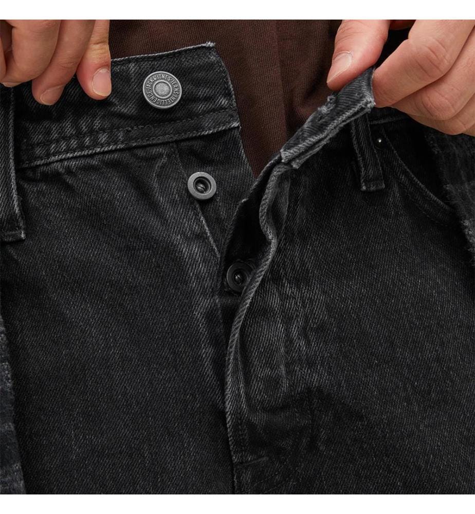 Weite Jeans – Schwarz