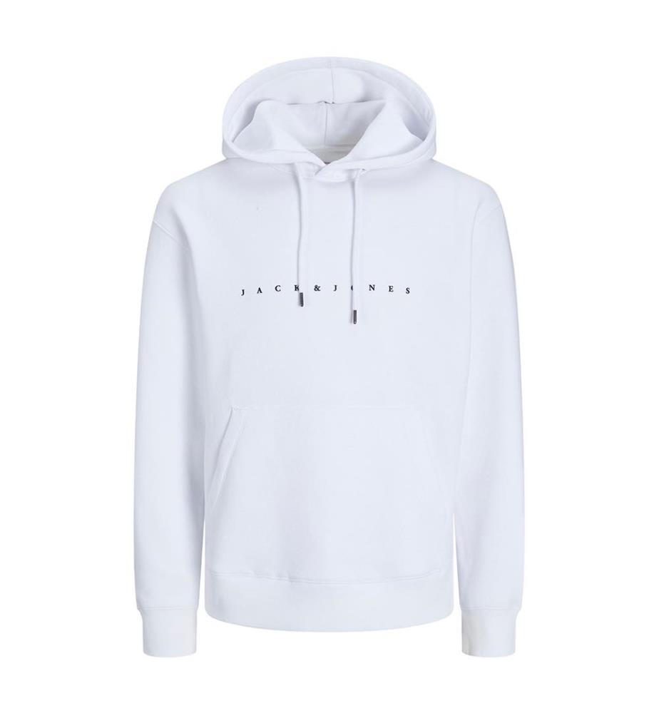 Hoodie Text - Blanc
