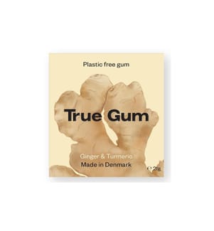 True Gum - Kaugummi Ingwer & Kurkuma 21 g
