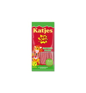 Katjes - Sour Power Erdbeer Sticks 100 g