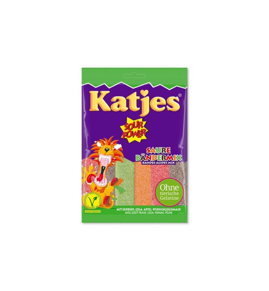 Katjes - Sour Power Bänder Mix 200 g