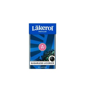 Läkerol - Bonbons Sugarless Licorice 27 g