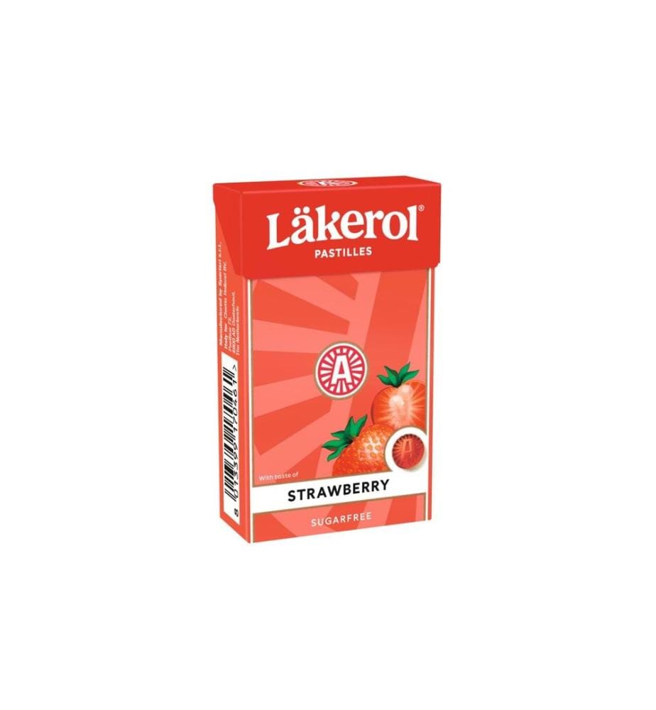 Läkerol - Bonbons Strawberry Sugarfree 27 g