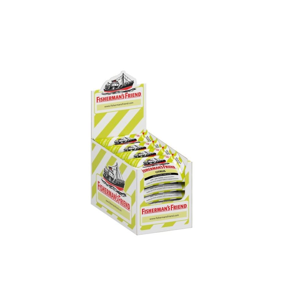 Fisherman's - Bonbons Citrus 24 x 25 g