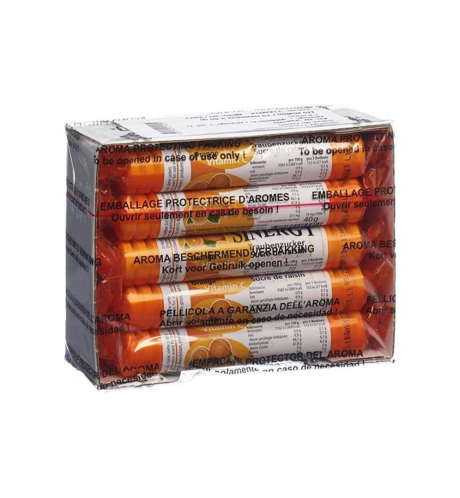 Sinergy - Glucose Orange Vitamine C 15 x 40 g
