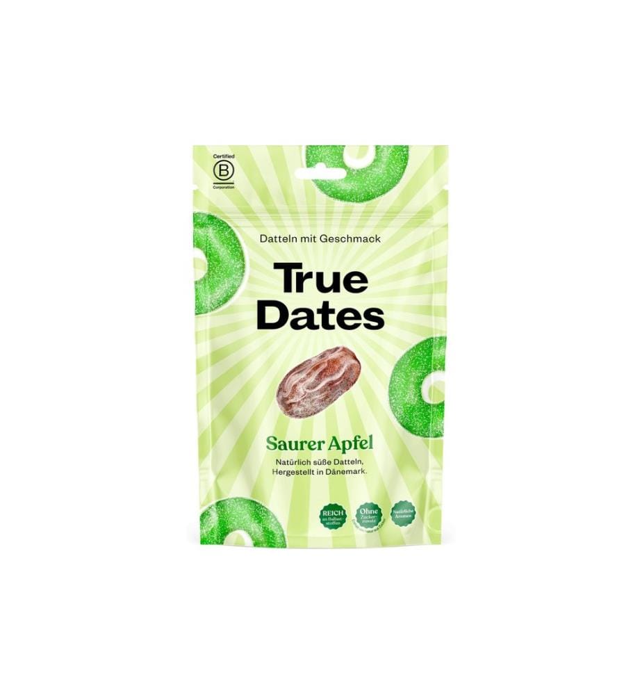 True Gum - True Dates - Pomme acide 100 g