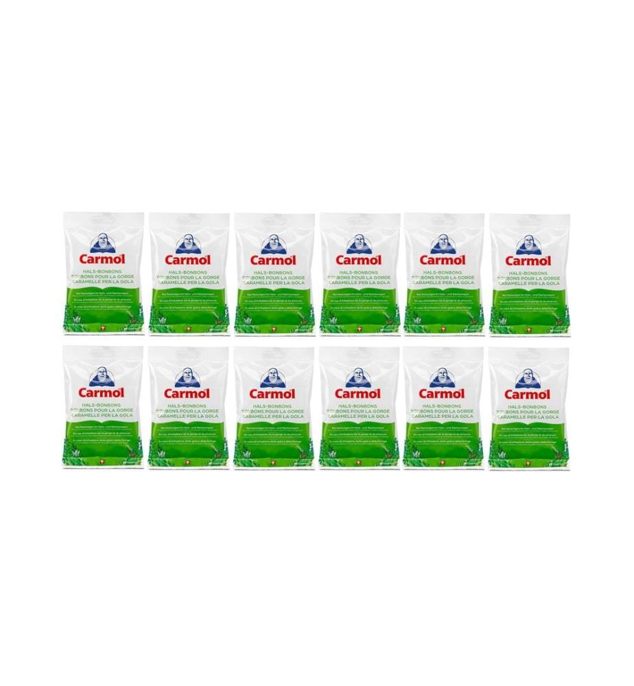 Carmol - Bonbons pour la gorge 12 x 75 g