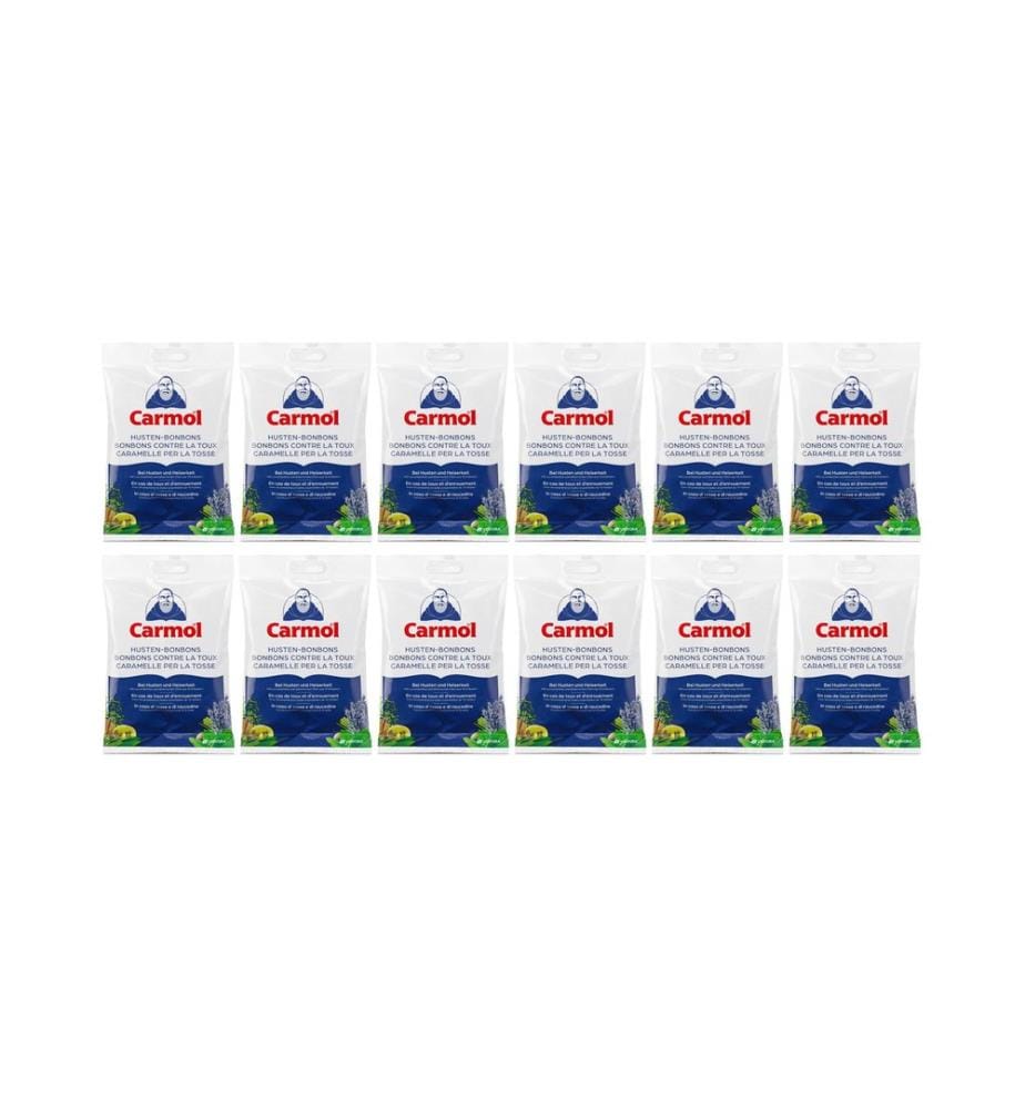 Carmol - Bonbons contre la toux 12 x 75 g