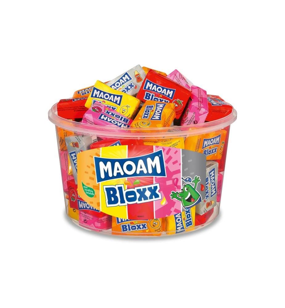 Maoam - Bloxx Boîte de fruits 50 x 22 g
