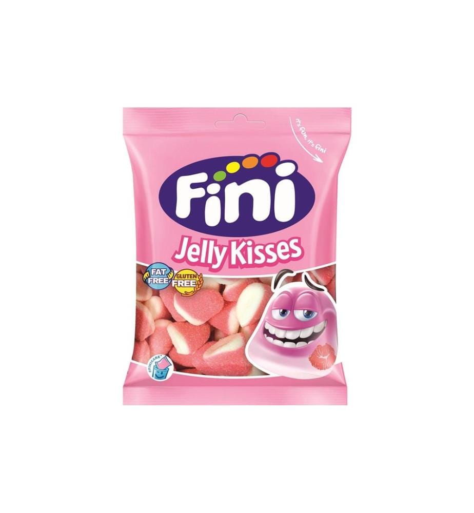 Fini Jelly Kisses Strawberry 90 g