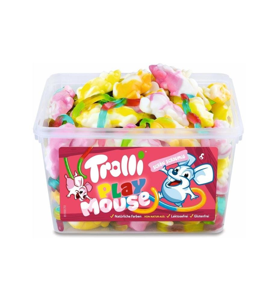 Trolli Gummibonbons Playmouse Dose 1200 g