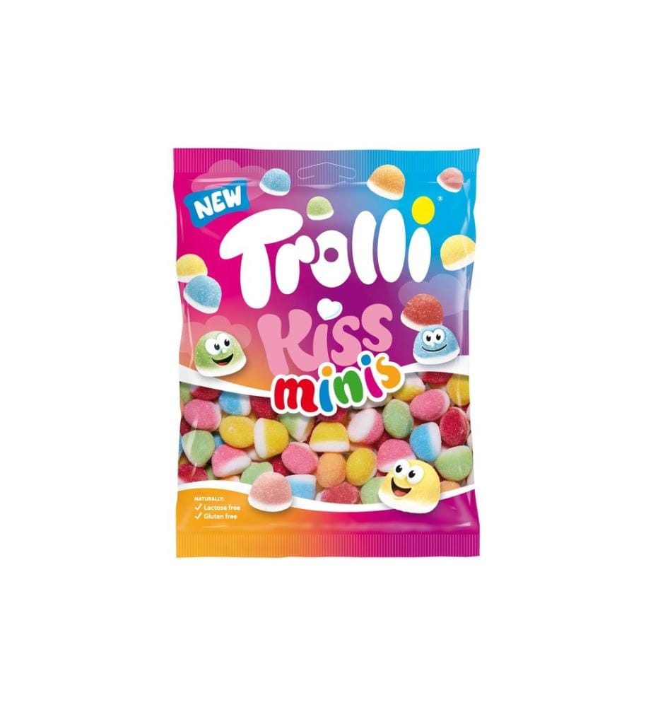 Trolli Gummibonbons Kiss Minis 175 g