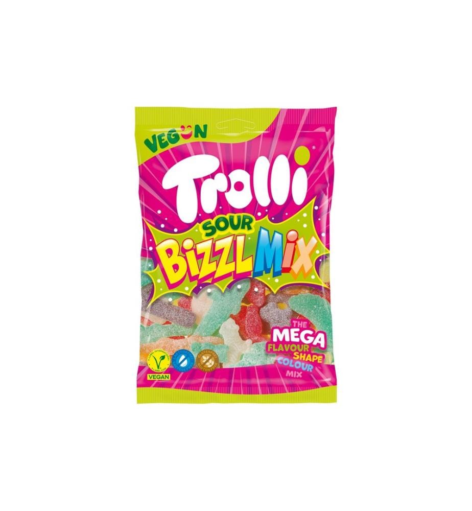 Trolli Gummibonbons Bizzl Mix 200 g