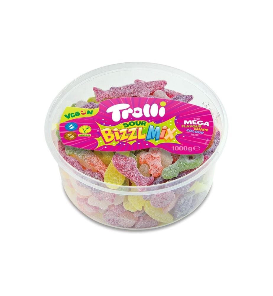 Trolli Gummibonbons Bizzl Mix Dose 1000 g