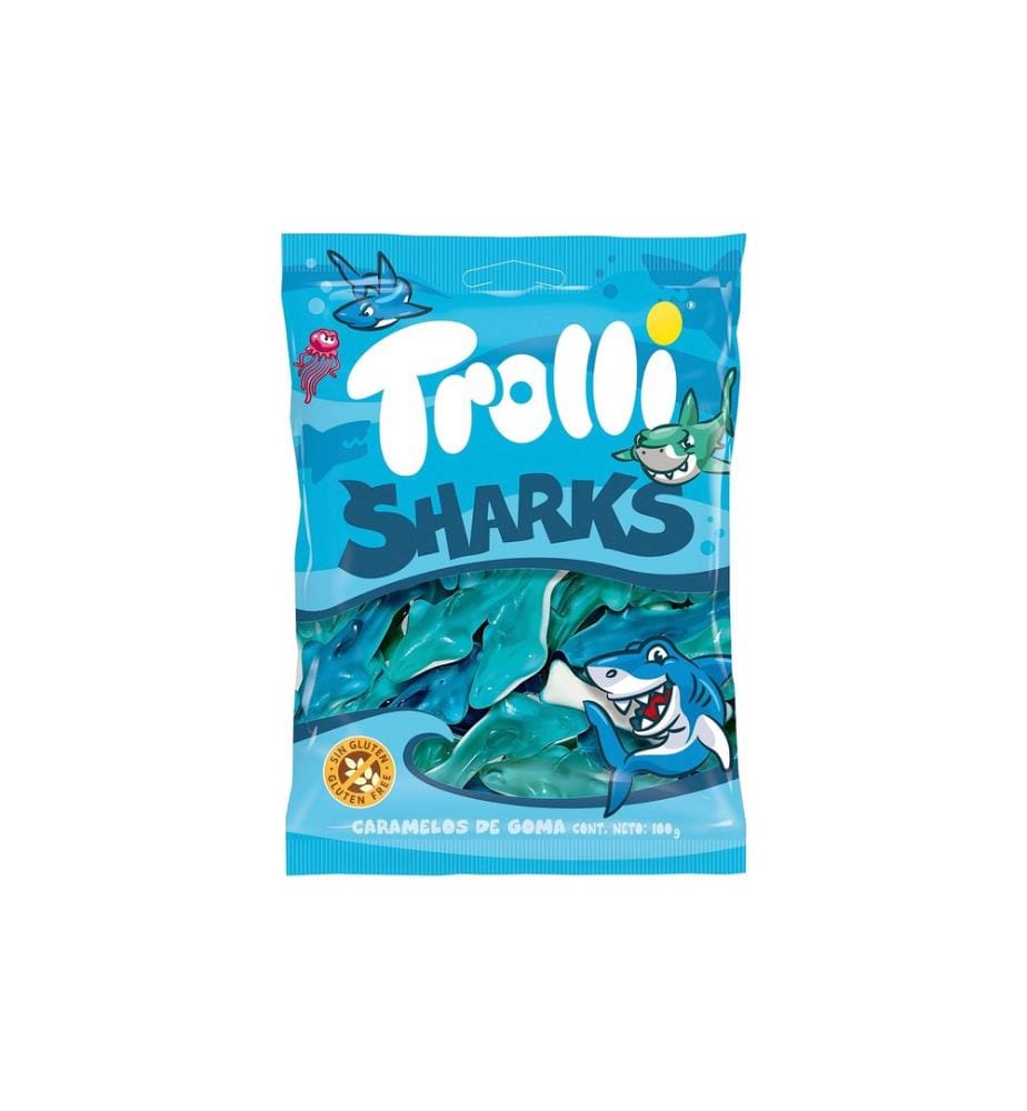 Trolli Gummibonbons Sharks 100 g