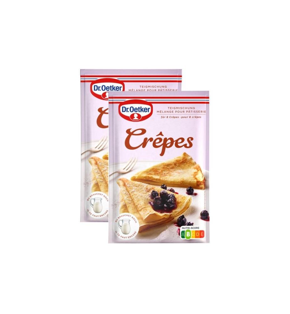 Dr.Oetker Mélange pour pâte à crêpes 2 x 200 g