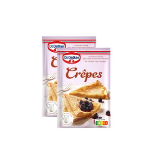 Dr.Oetker Mélange pour pâte à crêpes 2 x 200 g