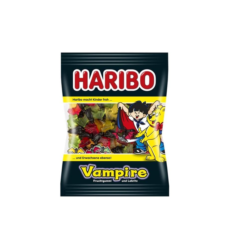 Haribo Int. Gummibonbons Bunte Vampire Beutel 175 g