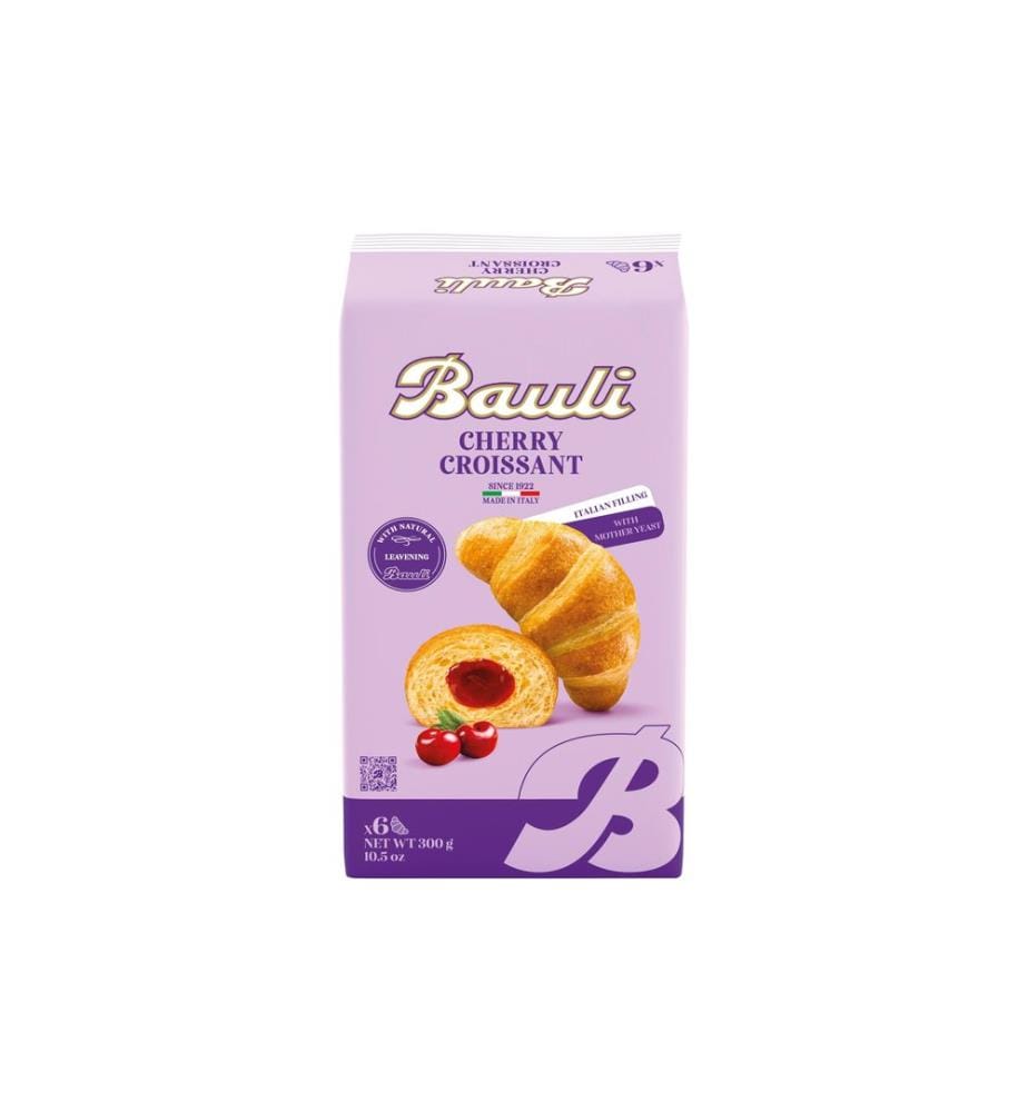 Bauli Croissant – Kirsche 6 Stück, 300 g