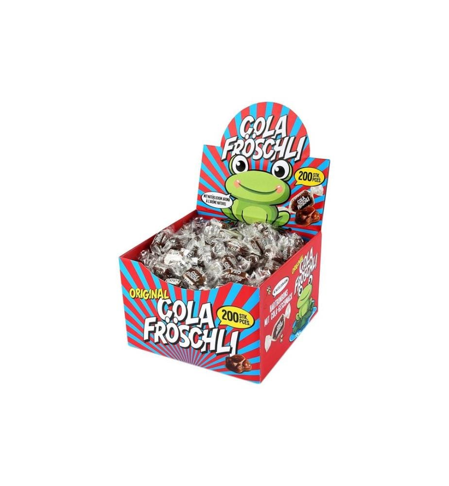 Cola Fröschli Bonbons Cola Fröschli Boîte 1200 g
