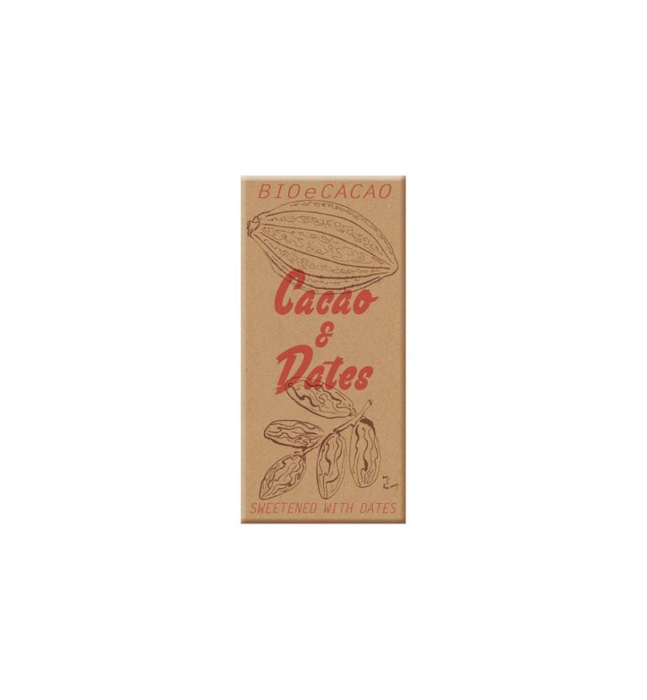 Chocolat aux dattes BioeCacao 72% 90 g