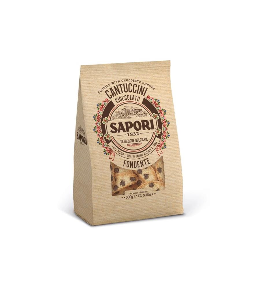 Biscuits Sapori Cantuccini pépites de chocolat 600 g