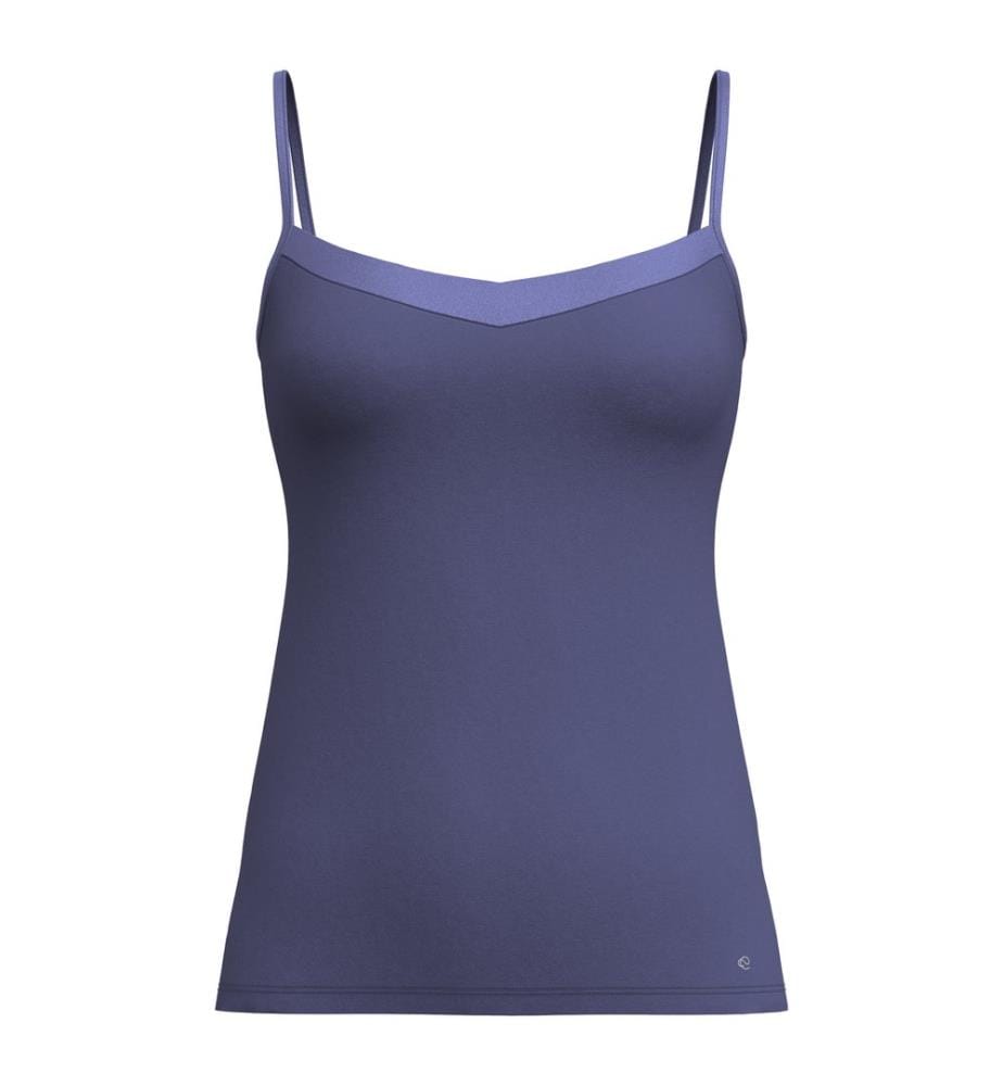 Top a spaghetti - Blu cobalto