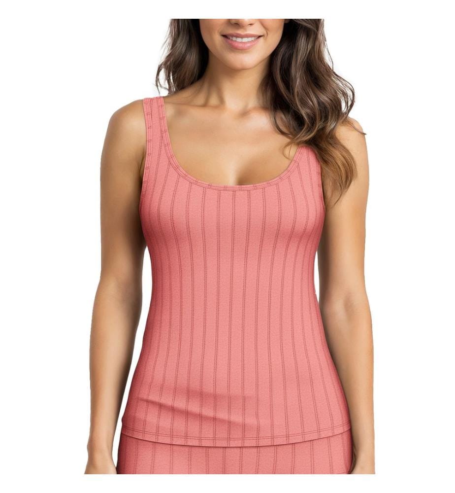 Top senza maniche - Rosy Glow