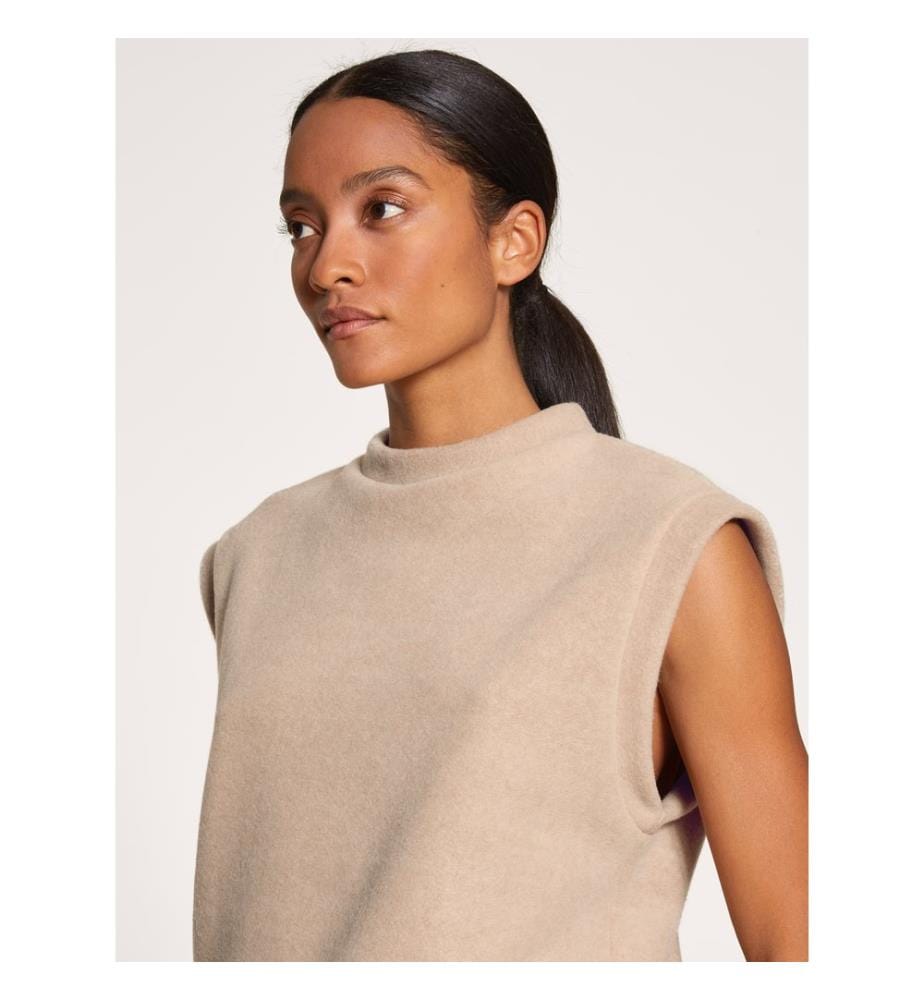 Pullover kurzarm - Light Beige
