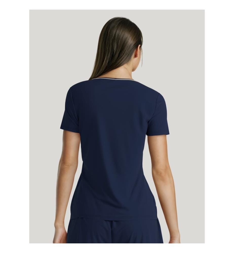 Shirt kurzarm - Peacoat Blue