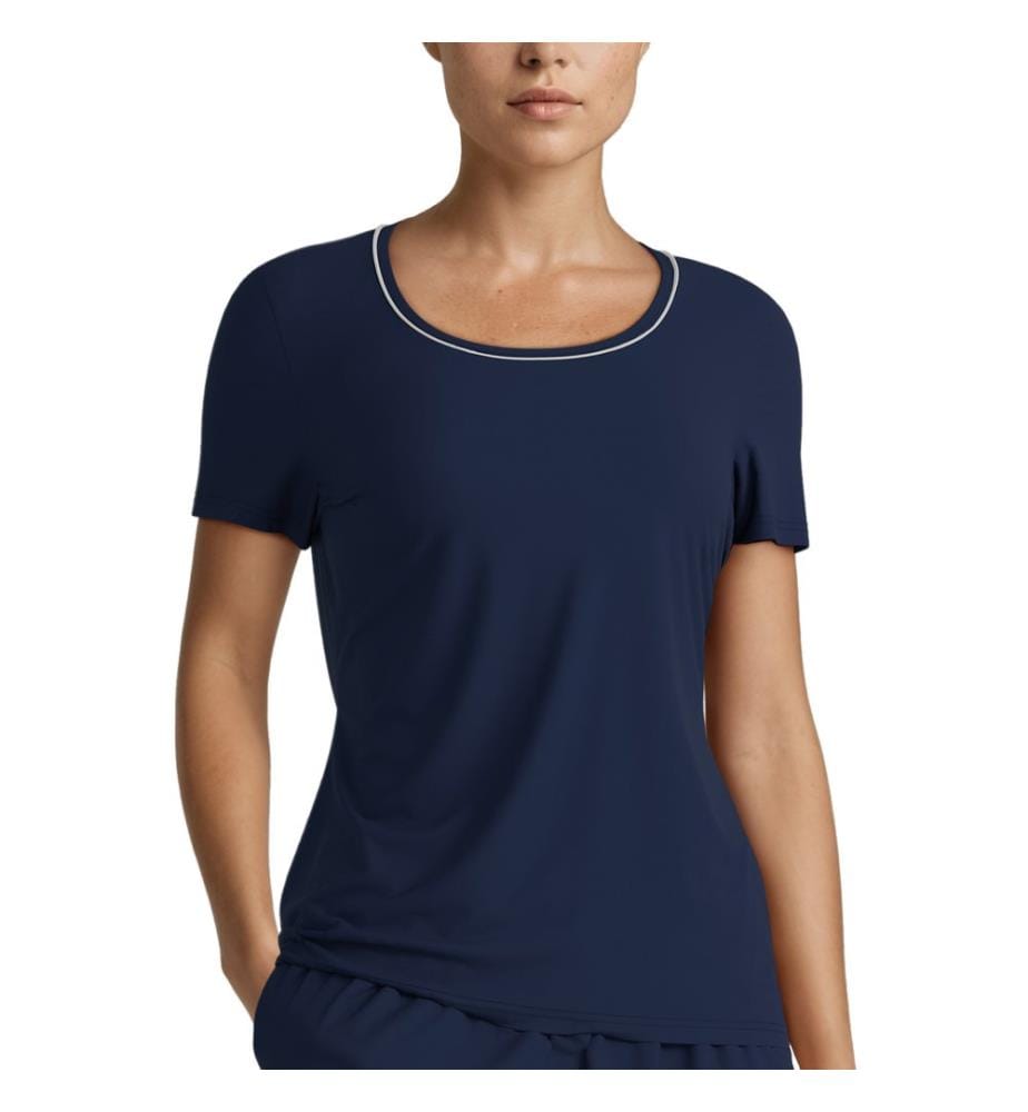 Shirt kurzarm - Peacoat Blue