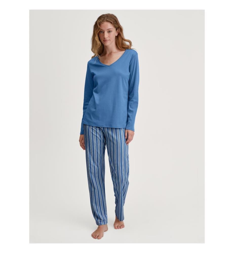 Shirt langarm - Riviera Blue