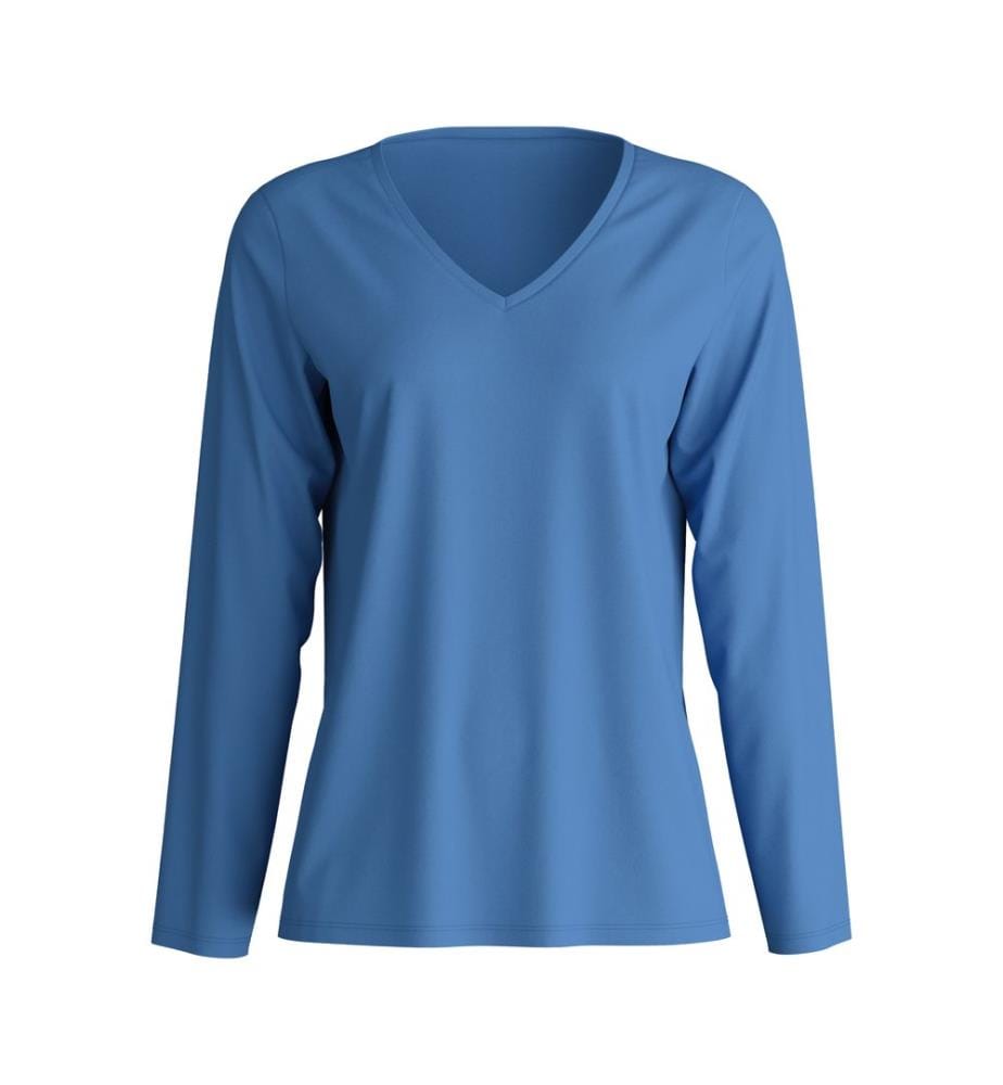 Shirt langarm - Riviera Blue
