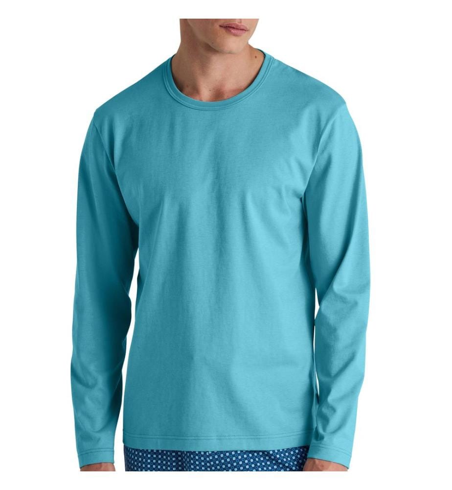 T-shirt à manches longues - Bleu vif
