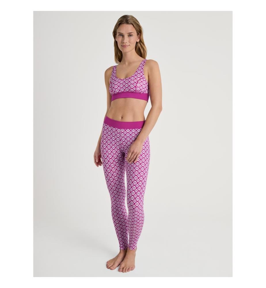 Leggings - Orchid Flower