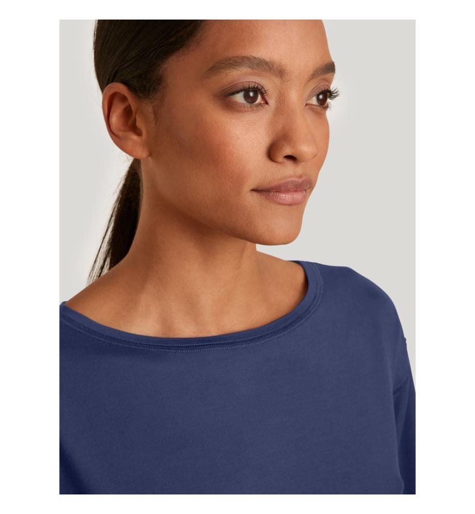 Camicia da notte - Blu cobalto