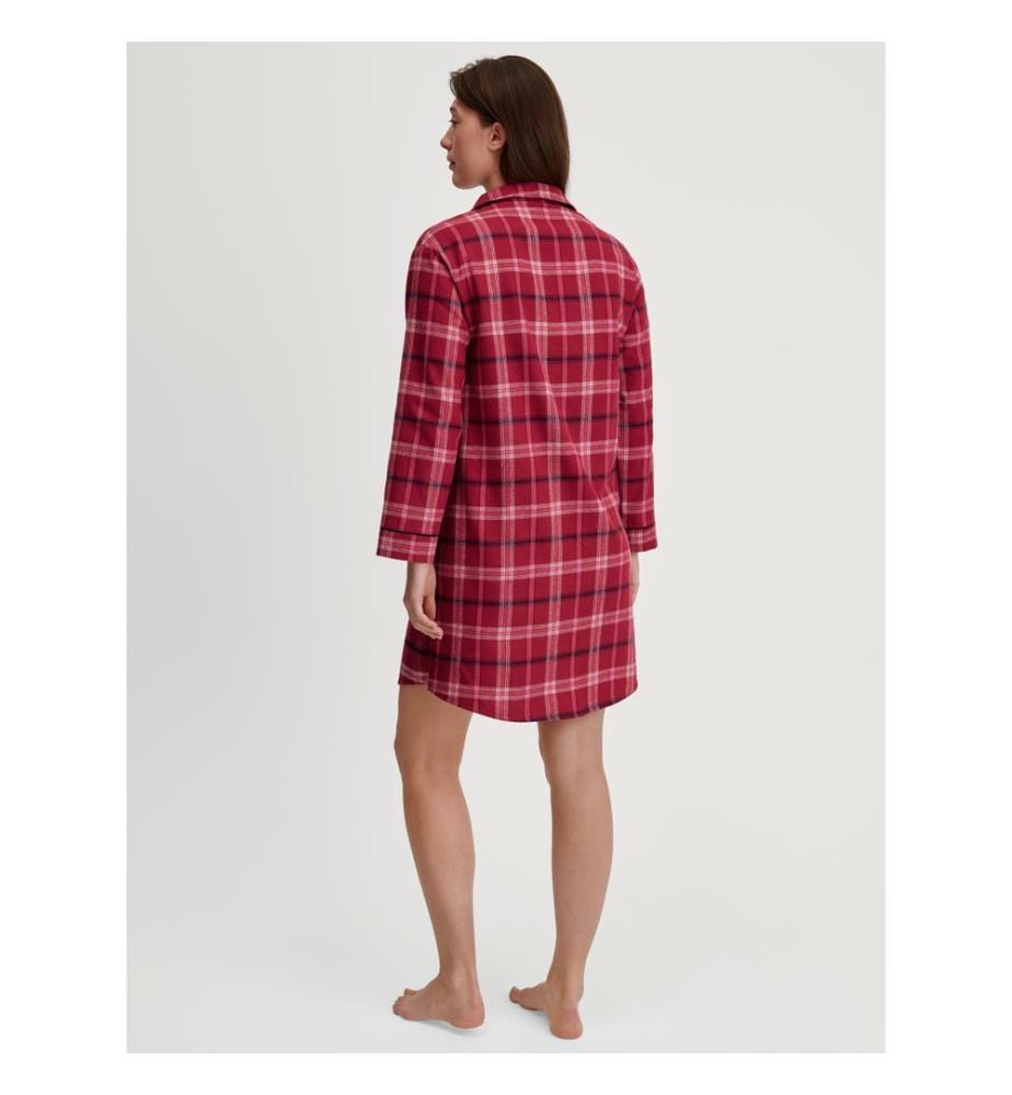 Camicia da notte - Rosso intenso