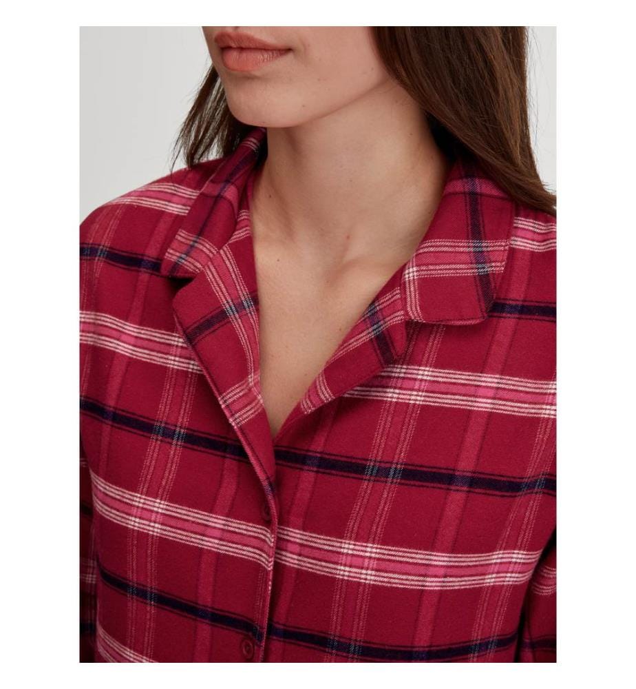 Camicia da notte - Rosso intenso
