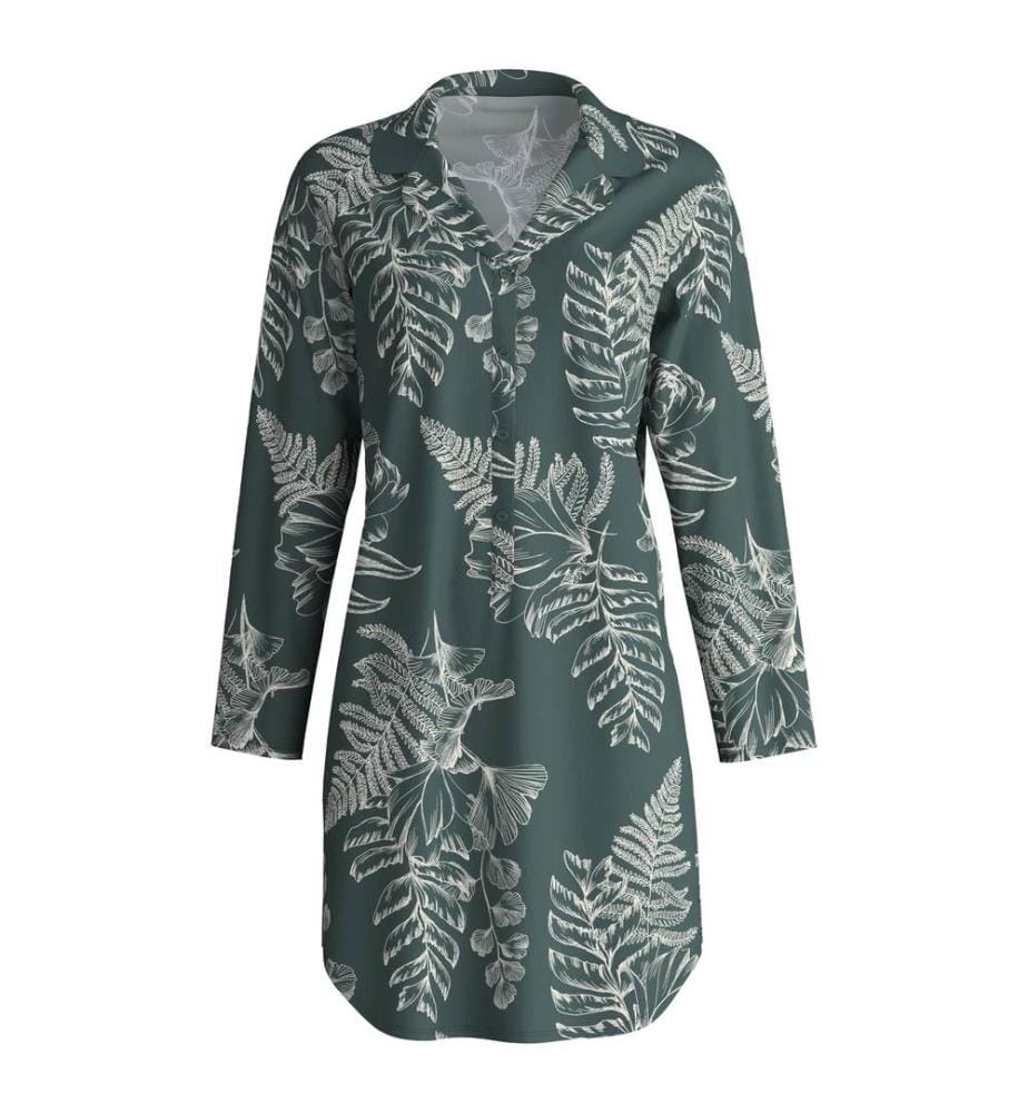 Chemise de nuit - Vert émeraude foncé