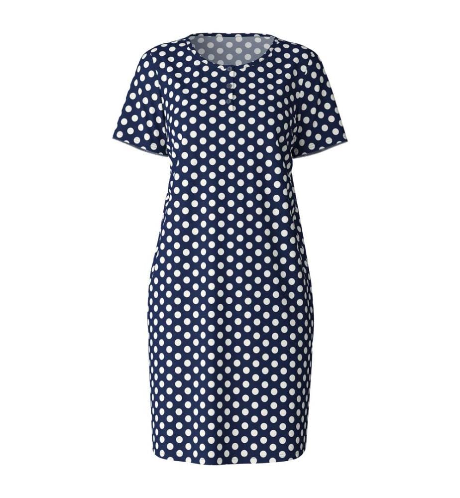 Camicia da notte - Blu peacoat