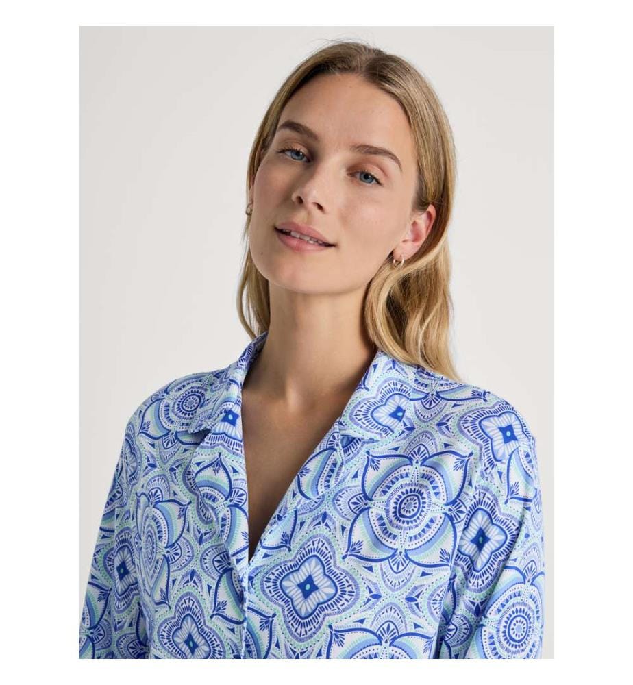Chemise de nuit - Bleu pétrole