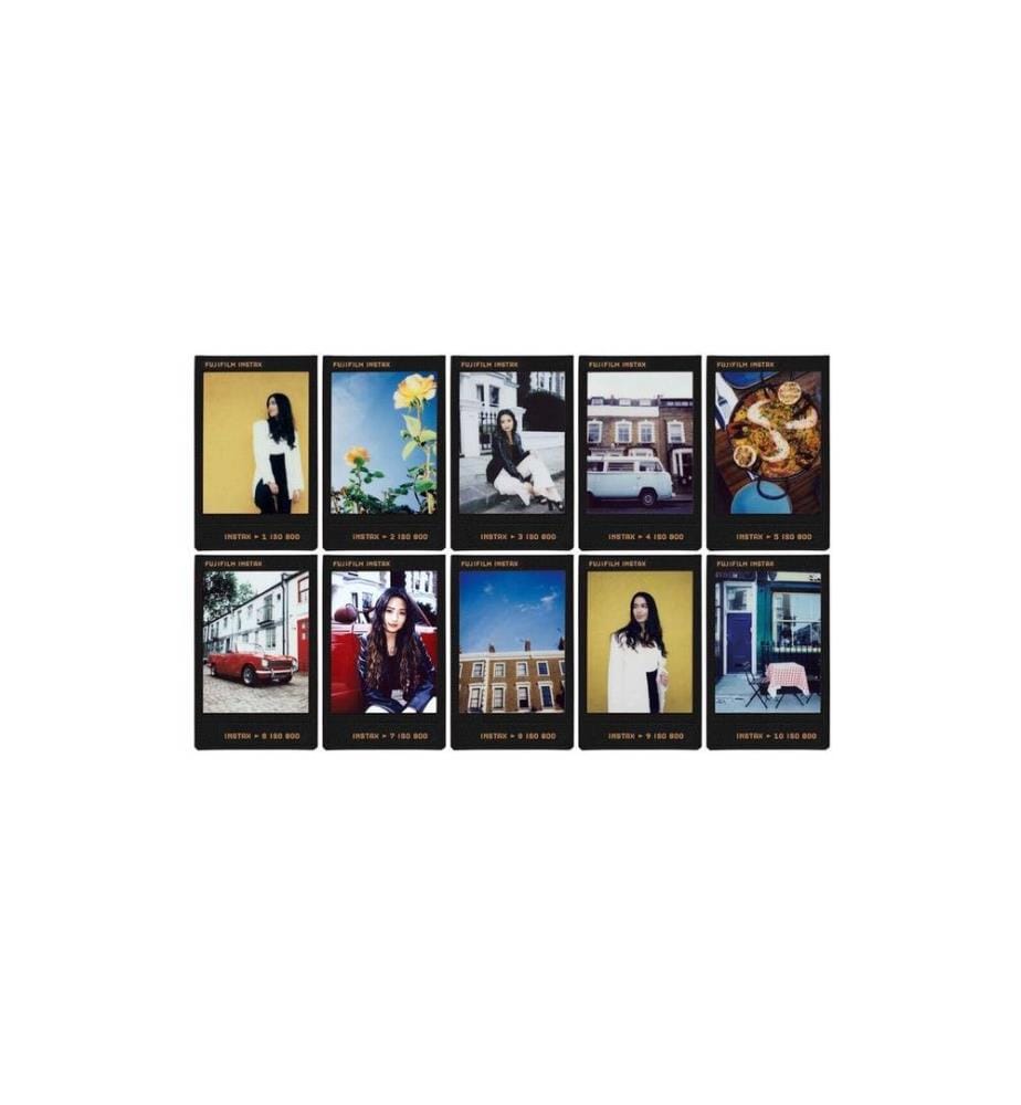 FUJIFILM - Sofortbildfilm Instax Mini – 10 Blatt Contact