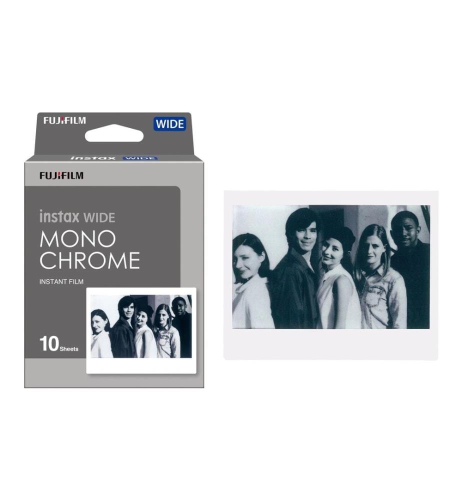 FUJIFILM - Sofortbildfilm Instax Wide Monochrome 10 Blatt