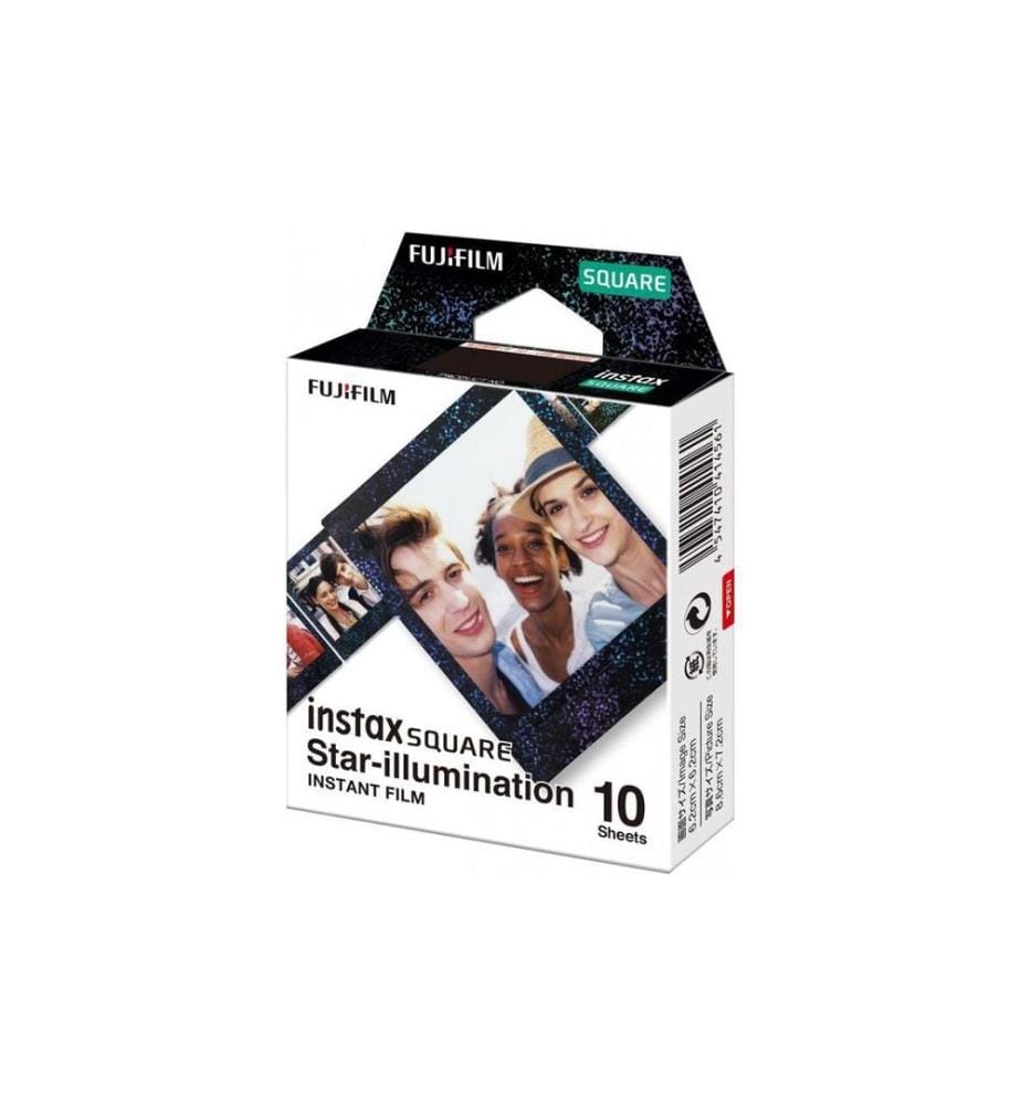 FUJIFILM - Sofortbildfilm Instax Square 10 Blatt Star Illumi