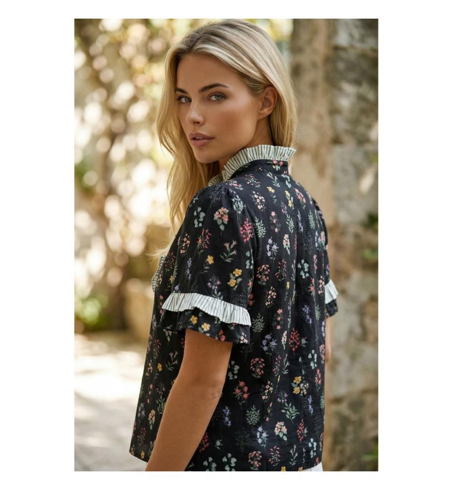 Shirt Kurzarm - Schwarz