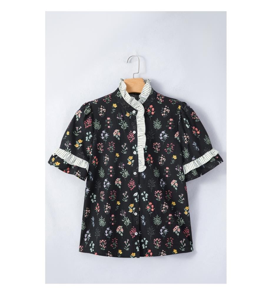 Shirt Kurzarm - Schwarz