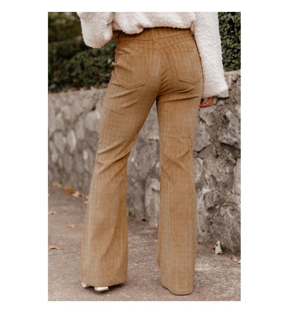 Pantalon Taille Haute - Grapefruit Orange
